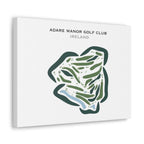 Adare Manor Golf Club, Adare Village, Ireland - Printed Golf Courses