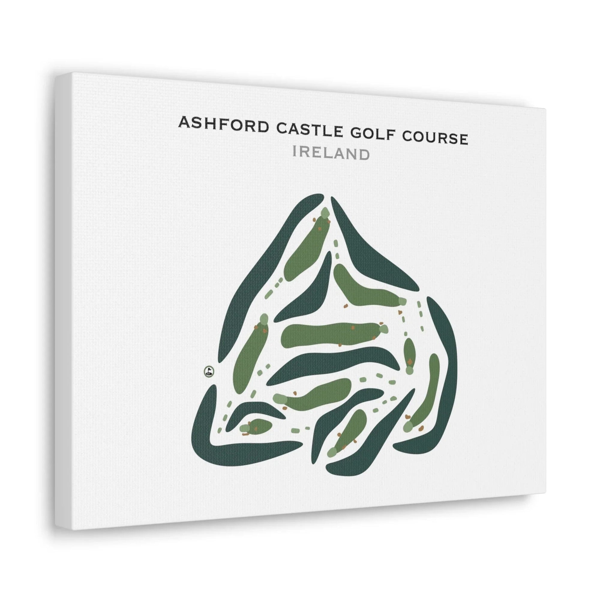 Ashford Castle Golf Course, Ireland - Printed Golf Courses