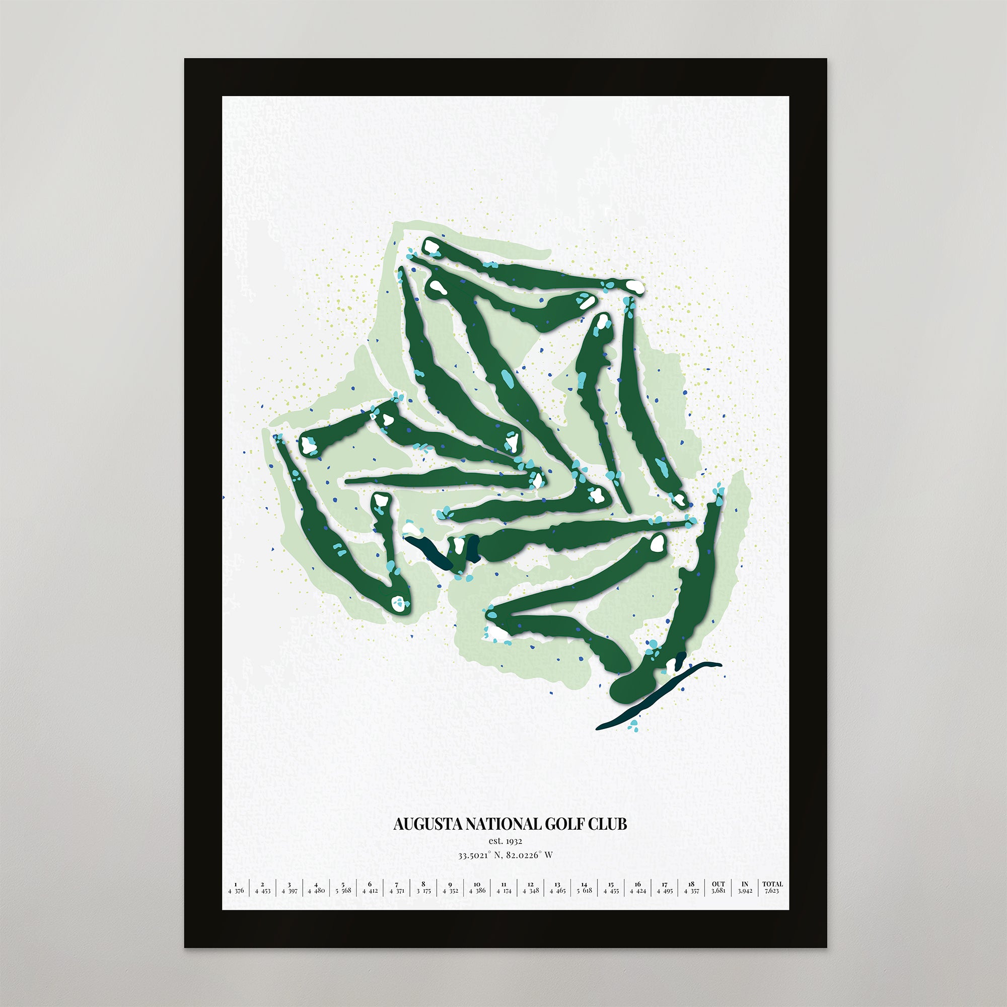 Augusta National Golf Course – Collector Edition Print