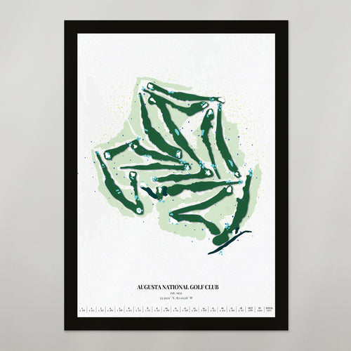 Augusta National Golf Course – Collector Edition Print