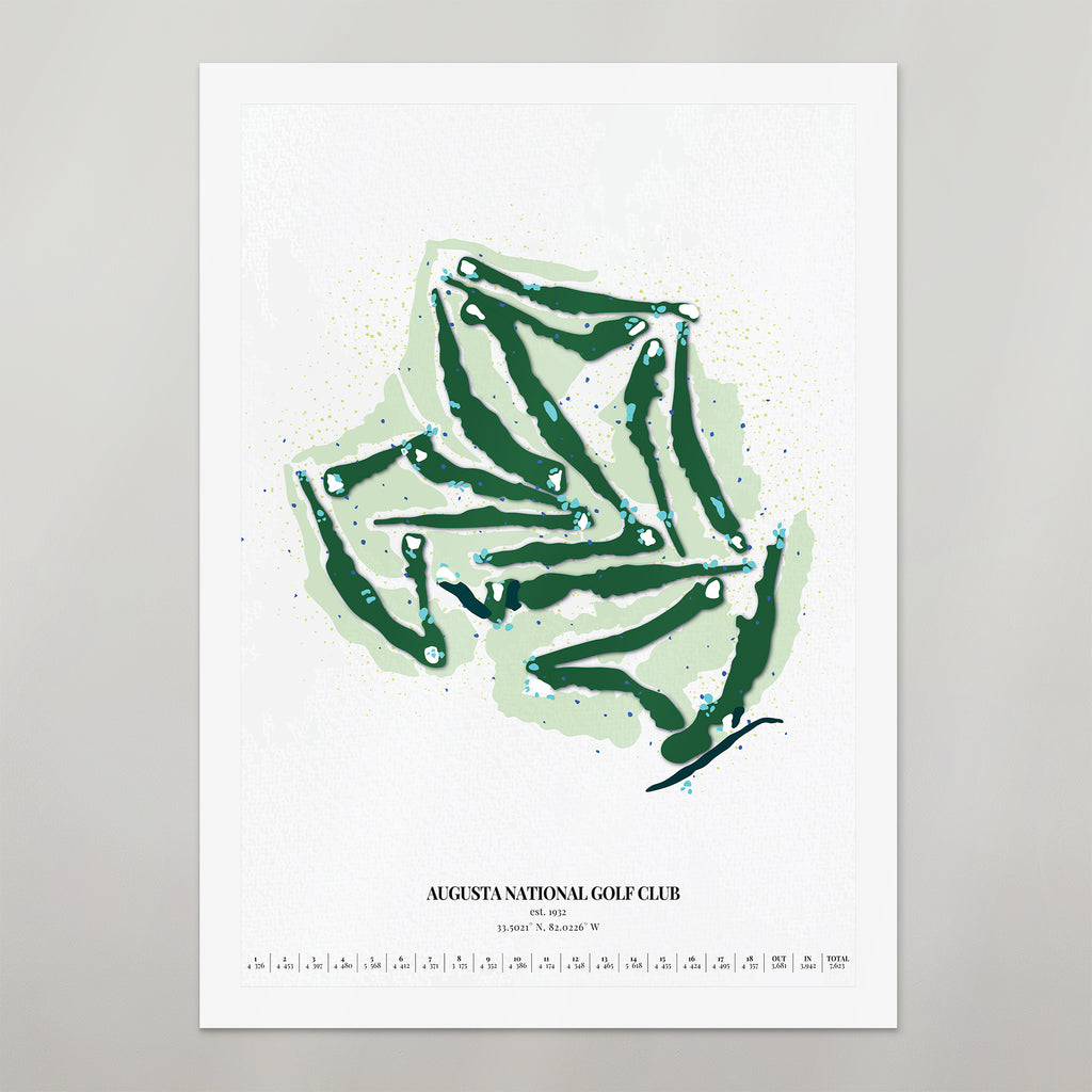 Augusta National Golf Course – Collector Edition Print