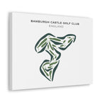 Bamburgh Castle Golf Club, England - Printed Golf Courses