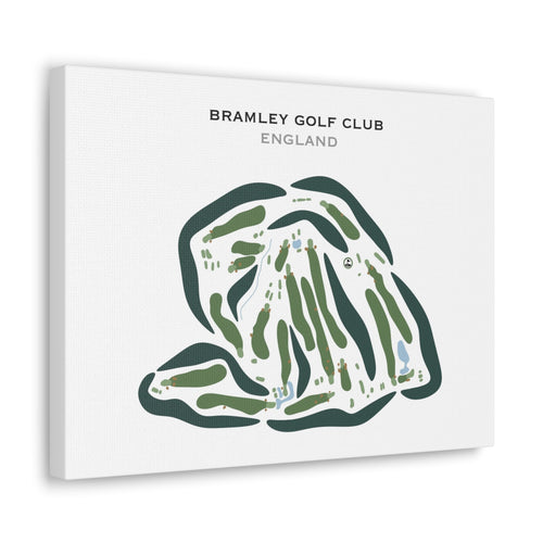 Bramley Golf Club, United Kingdom - Printed Golf Courses