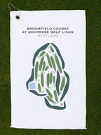 Broomfield Course at Montrose Golf Links, Scotland, UK - Printed Golf Courses