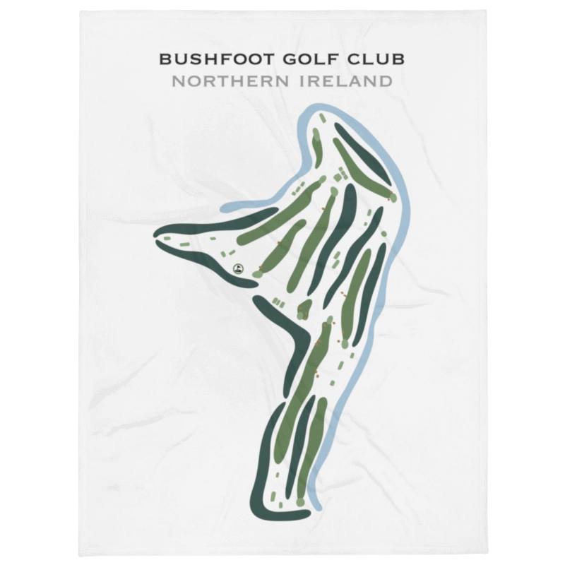 Bushfoot Golf Club, Northern Ireland - Printed Golf Courses