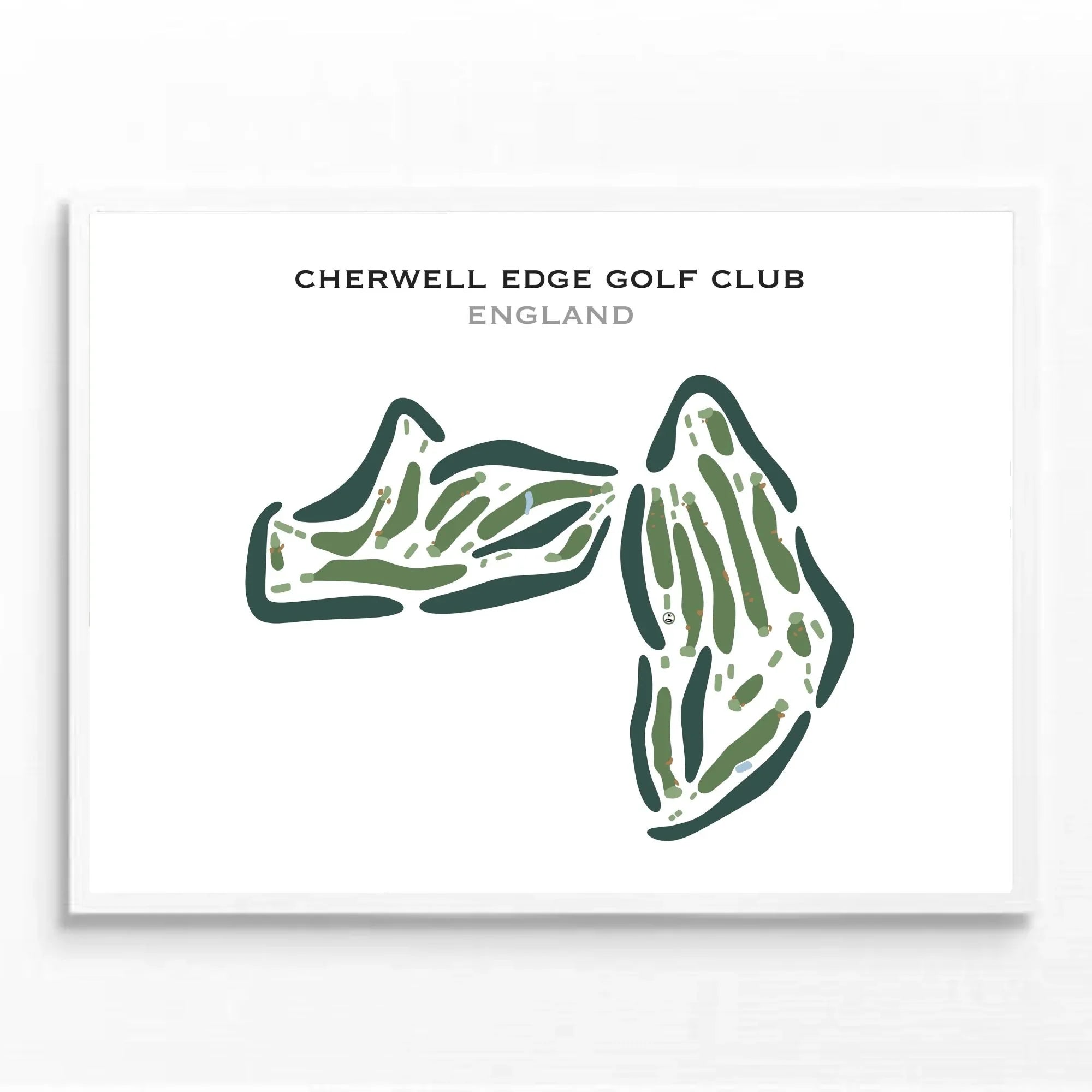 Cherwell Edge Golf Club, England - Printed Golf Courses