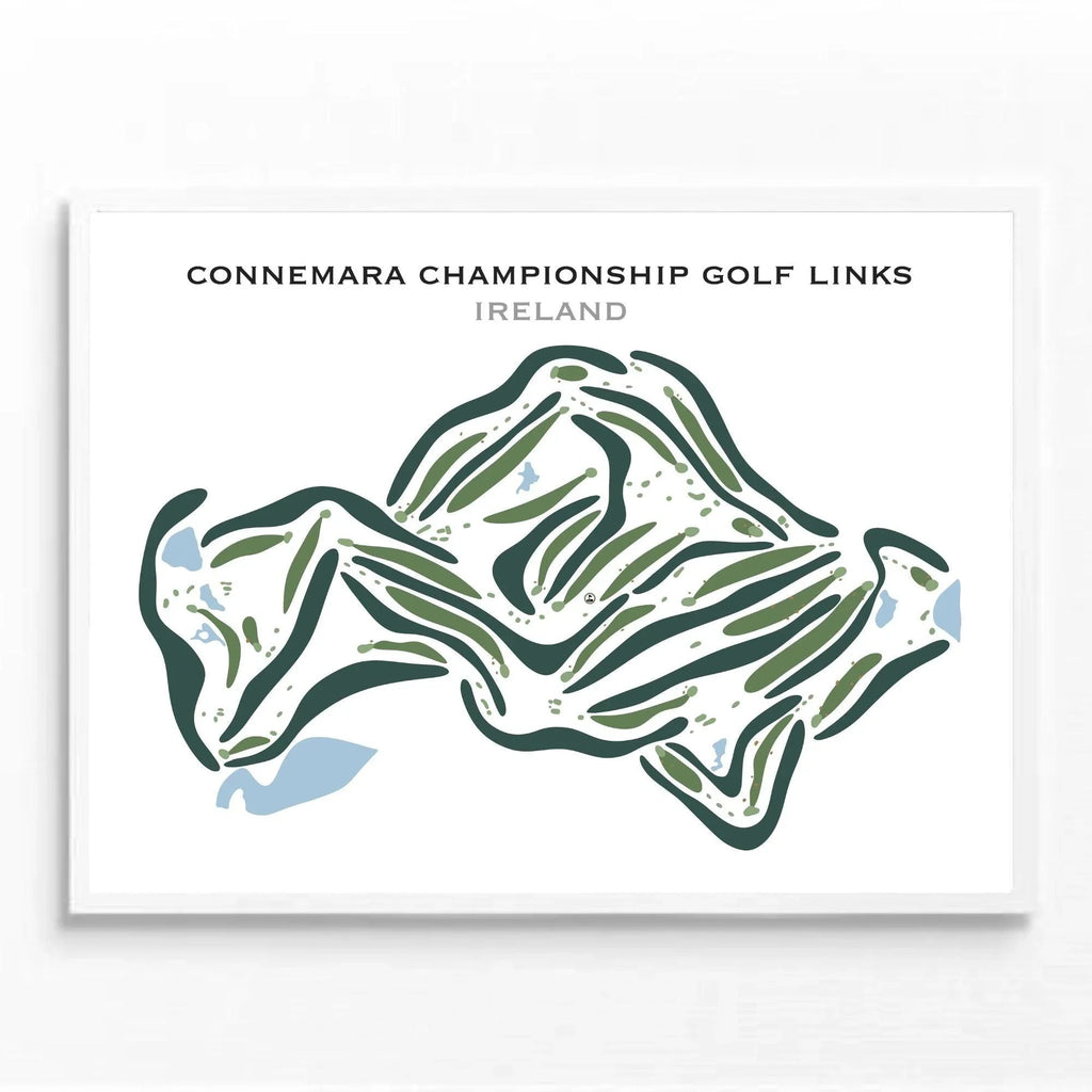 Connemara Championship Golf Links, Ireland - Printed Golf Courses - Golf Course Prints