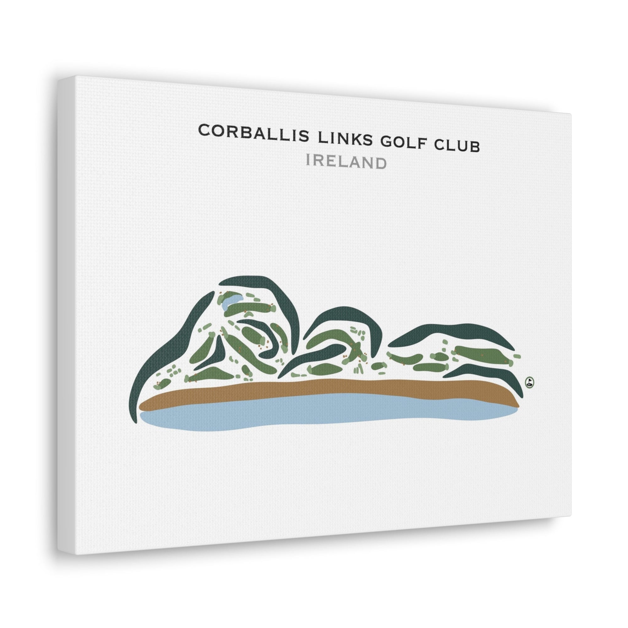 Corballis Links Golf Club, Ireland - Printed Golf Courses