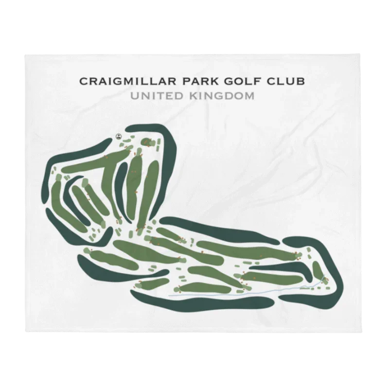 Craigmillar Park Golf Club, United Kingdom - Printed Golf Courses