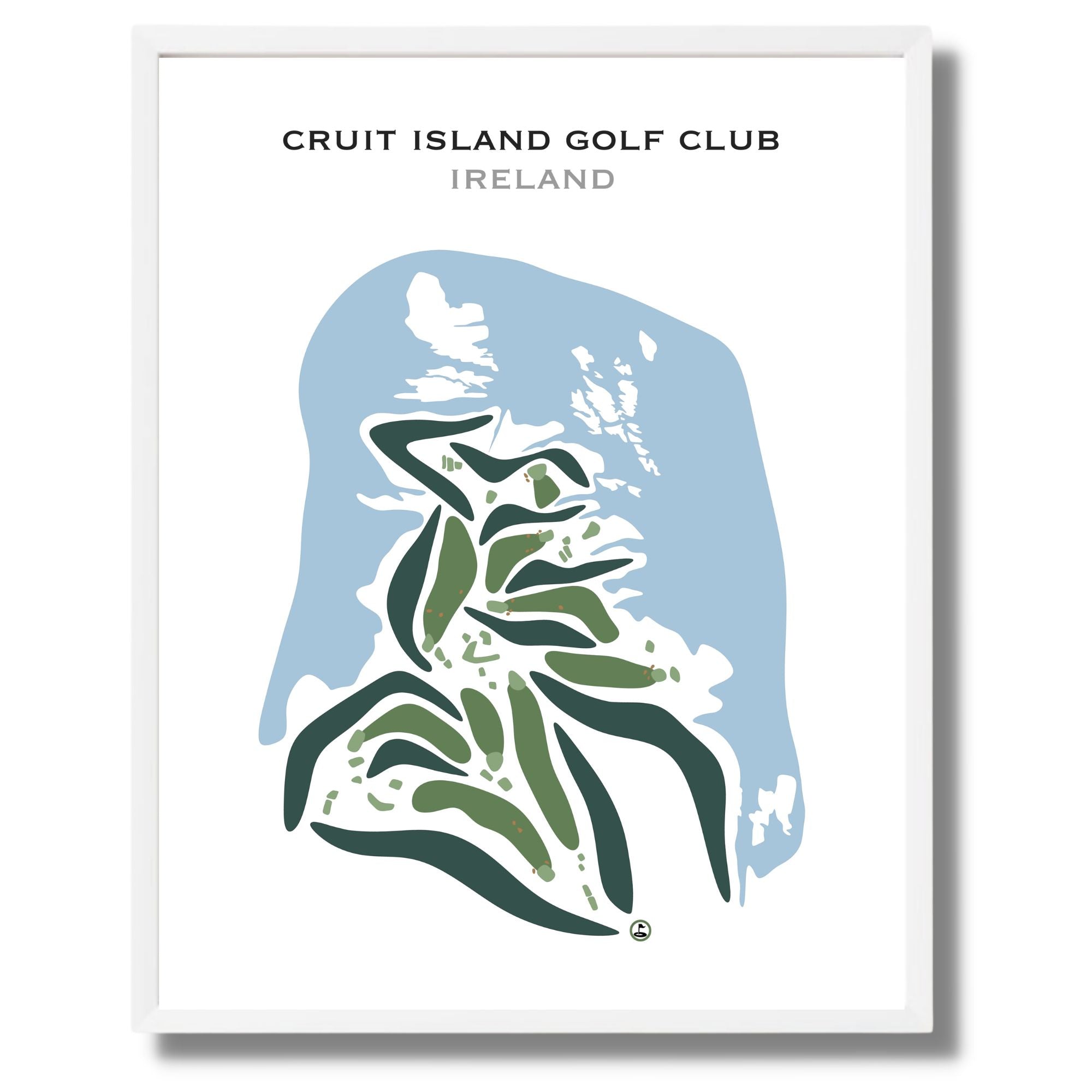 Cruit Island Golf Club, Ireland - Printed Golf Courses