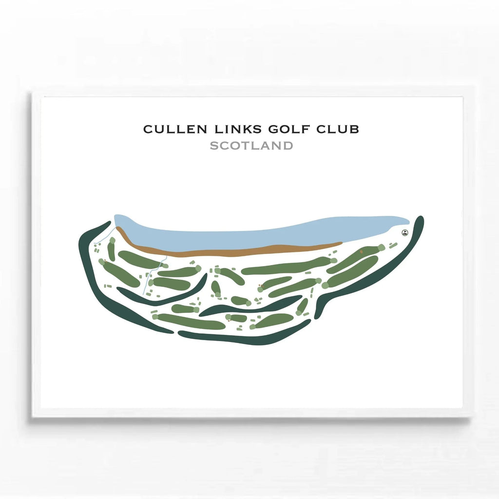 Cullen Links Golf Club, Scotland - Printed Golf Courses