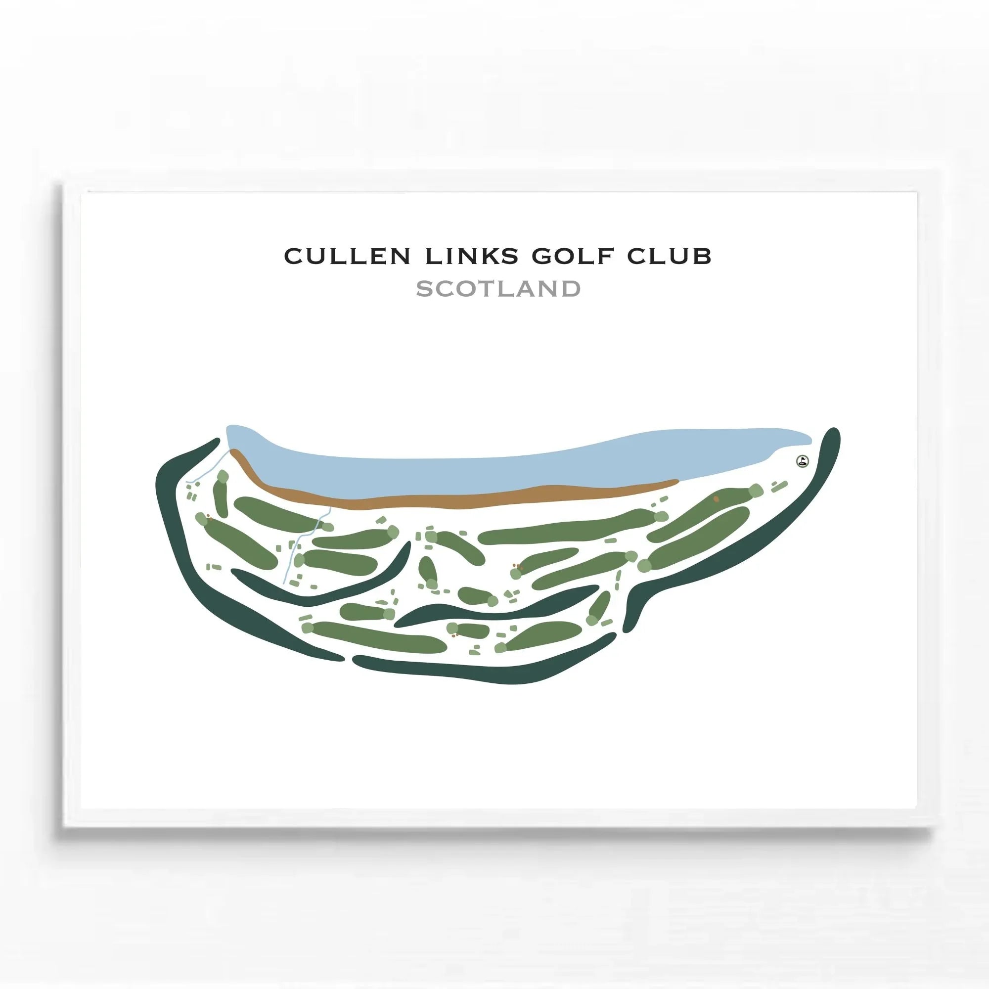 Cullen Links Golf Club, Scotland - Printed Golf Courses