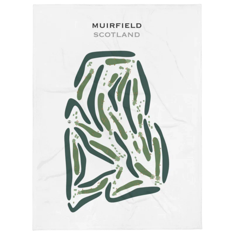 Muirfield, Scotland - Printed Golf Courses