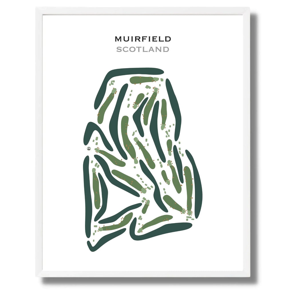 Muirfield, Scotland - Printed Golf Courses