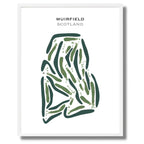 Muirfield, Scotland - Printed Golf Courses