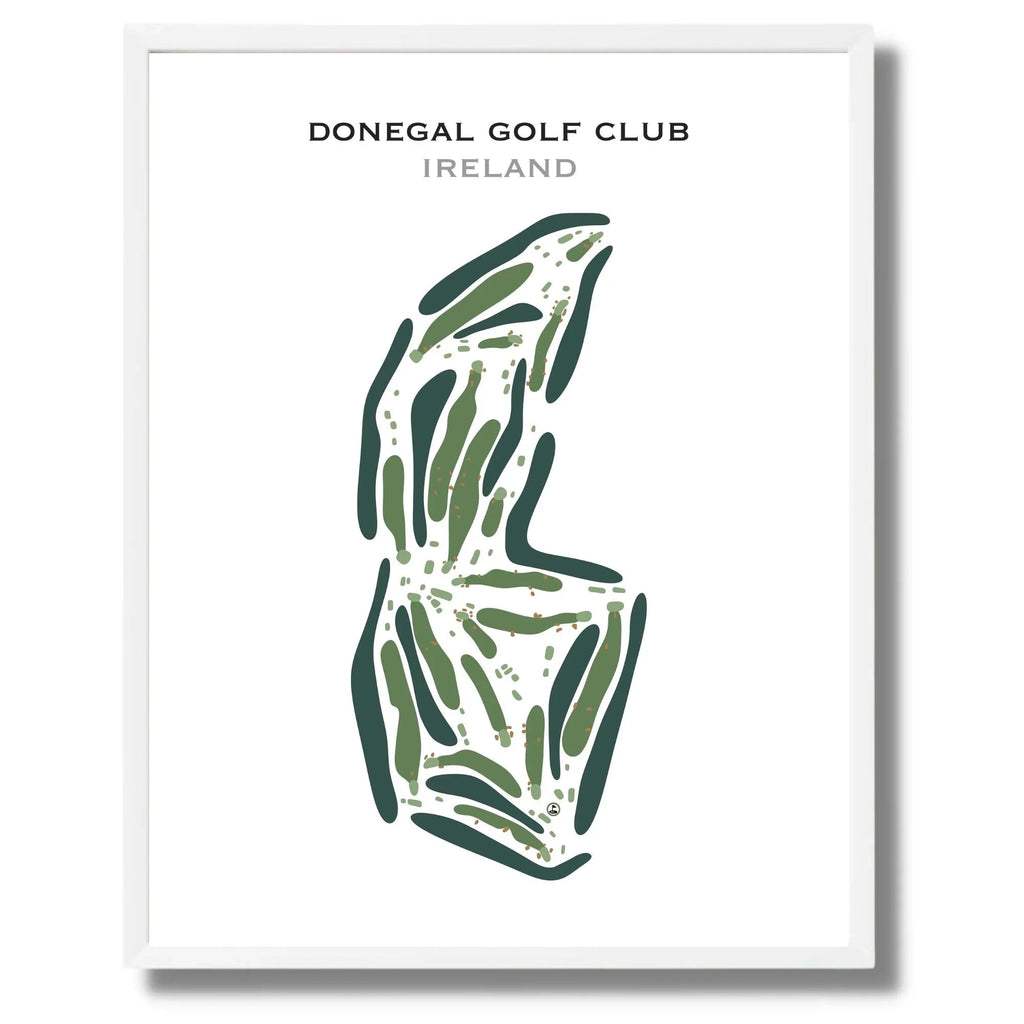 Donegal Golf Club, Ireland - Printed Golf Course