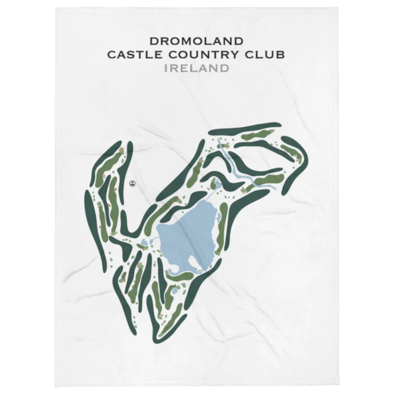 Dromoland Castle Country Club, Ireland - Printed Golf Course