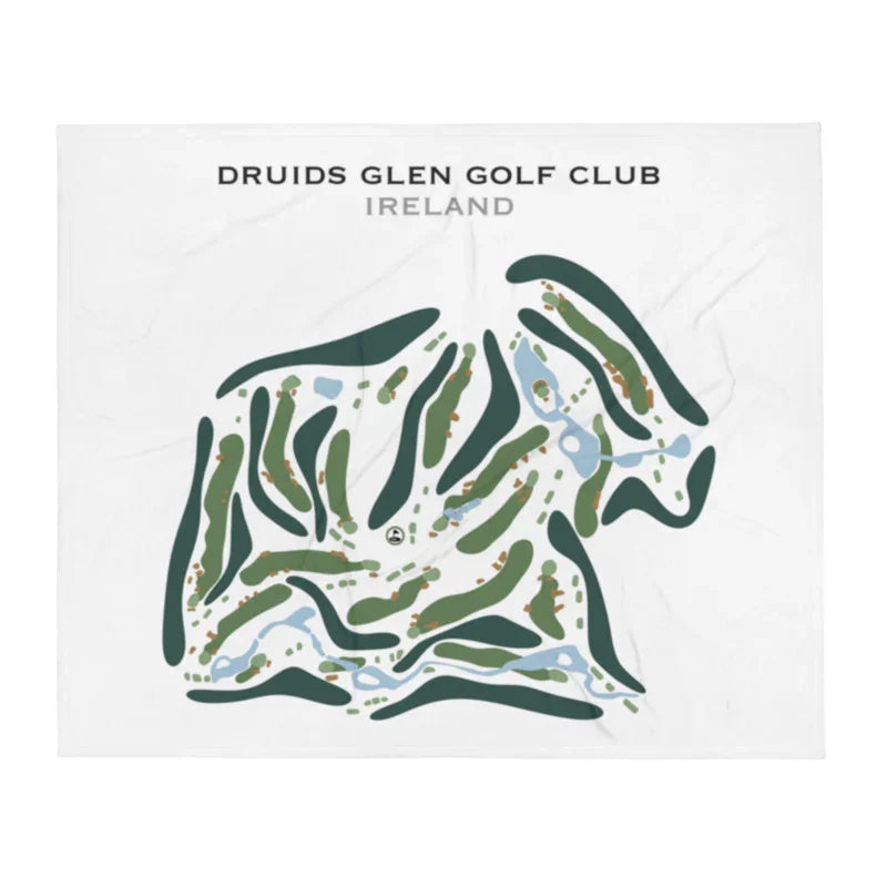 Druids Glen Hotel & Golf Resort, Ireland - Printed Golf Course