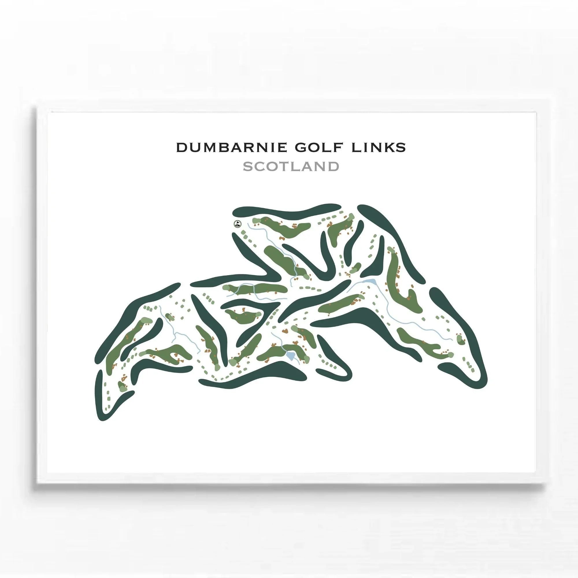 Dumbarnie Golf Links, Scotland - Golf Course Prints