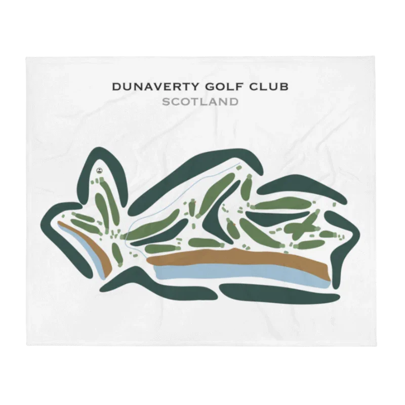 Dunaverty Golf Club, Scotland - Printed Golf Courses