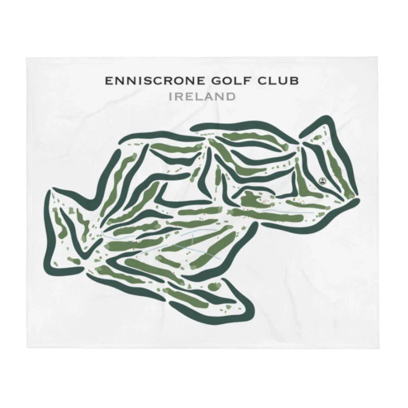 Enniscrone Golf Club, Ireland - Printed Golf Courses
