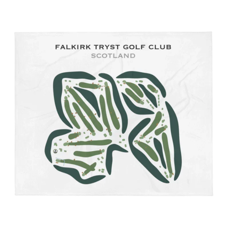 Falkirk Tryst Golf Club, Scotland - Printed Golf Courses