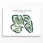 Falkirk Tryst Golf Club, Scotland - Printed Golf Courses