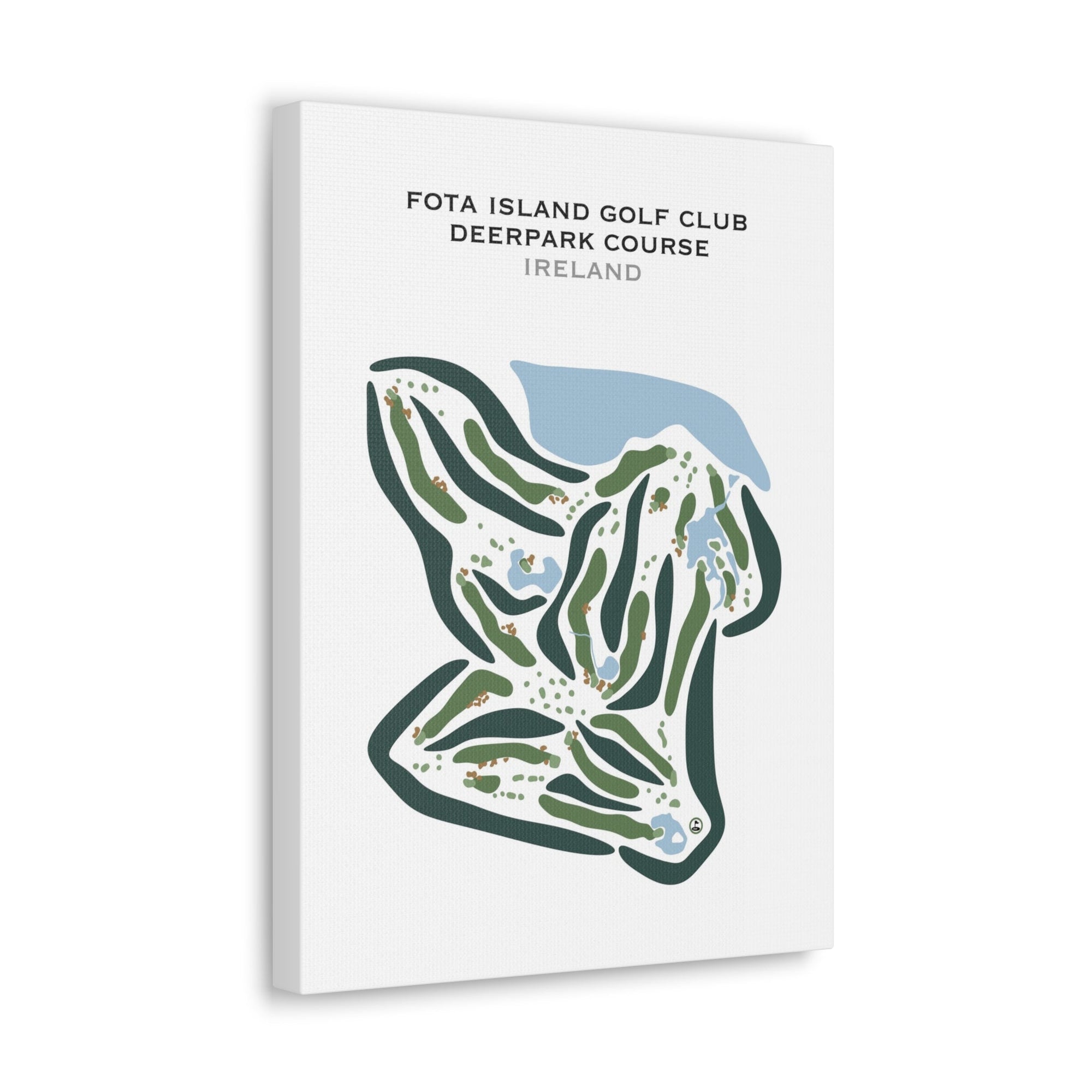 Fota Island Golf Club - Deerpark Course, Ireland - Printed Golf Courses