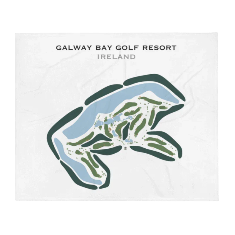 Galway Bay Golf Resort, Ireland - Printed Golf Courses