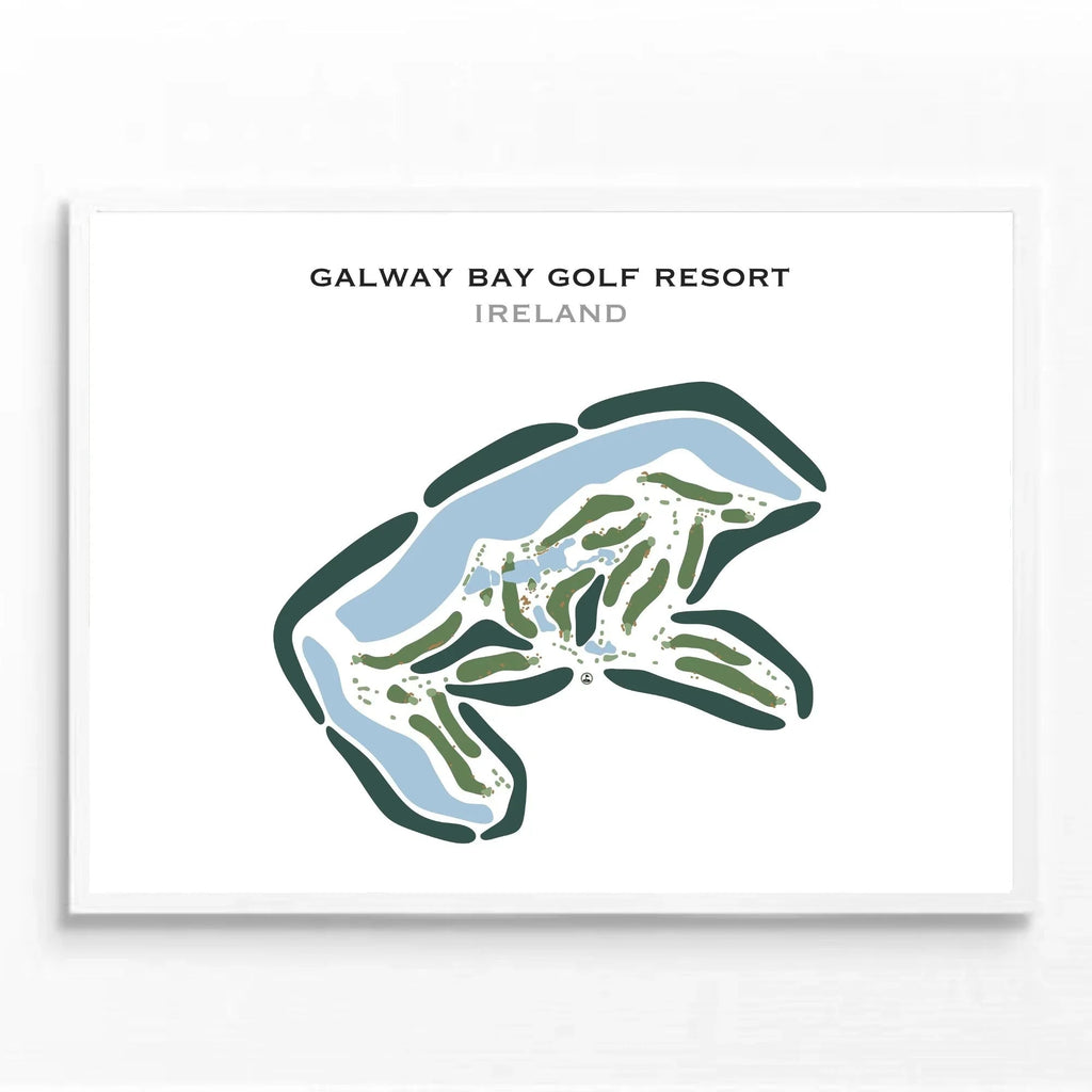 Galway Bay Golf Resort, Ireland - Printed Golf Courses