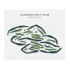 Gleddoch Golf Club, Scotland - Printed Golf Courses