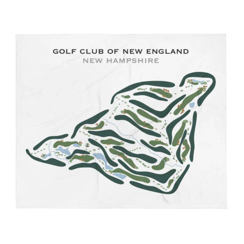 Golf Club of New England, New Hampshire - Printed Golf Course