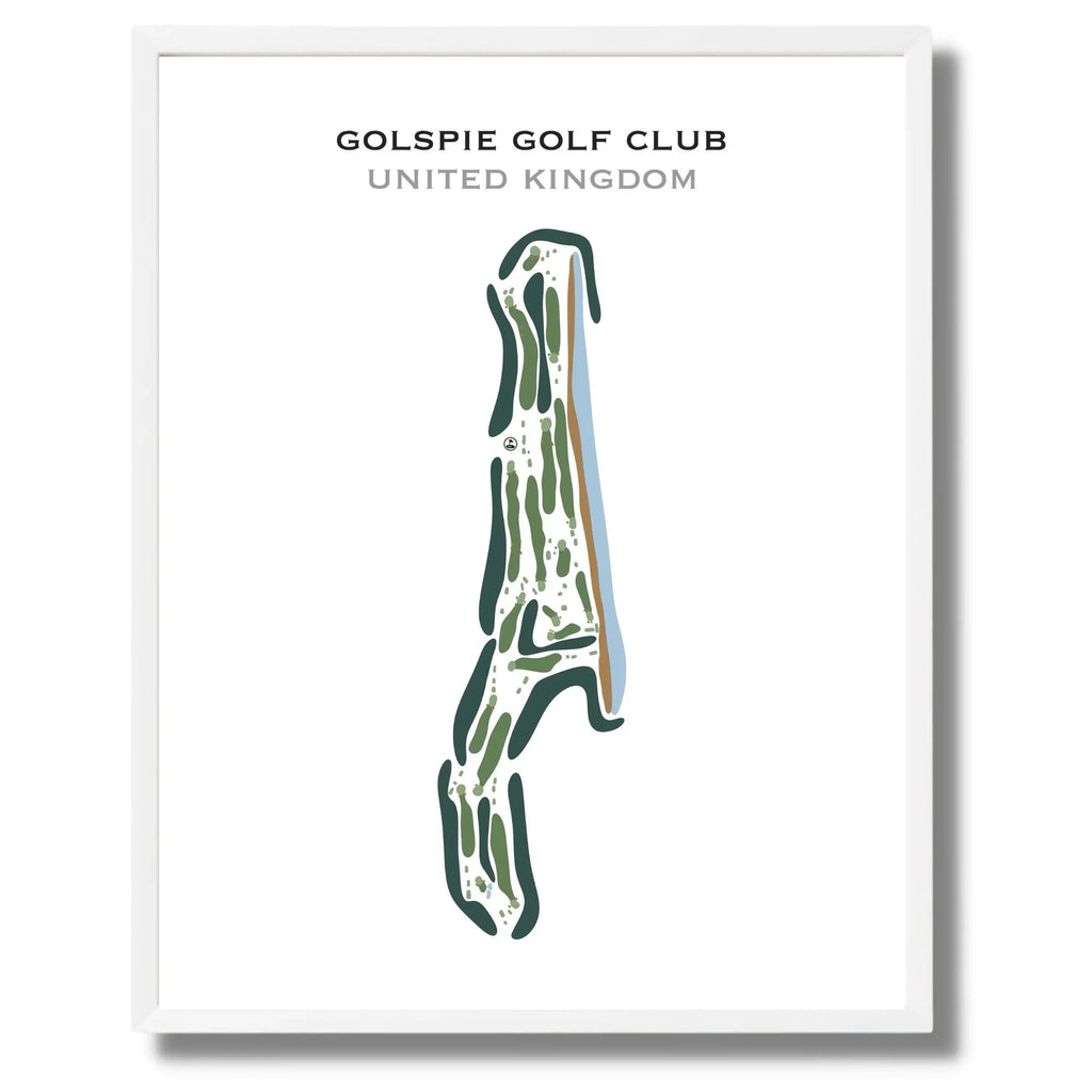 Golspie Golf Club, United Kingdom - Printed Golf Course