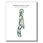 Golspie Golf Club, United Kingdom - Printed Golf Course
