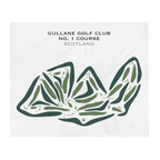 Gullane Golf Club - No 1 Course, Scotland - Printed Golf Courses