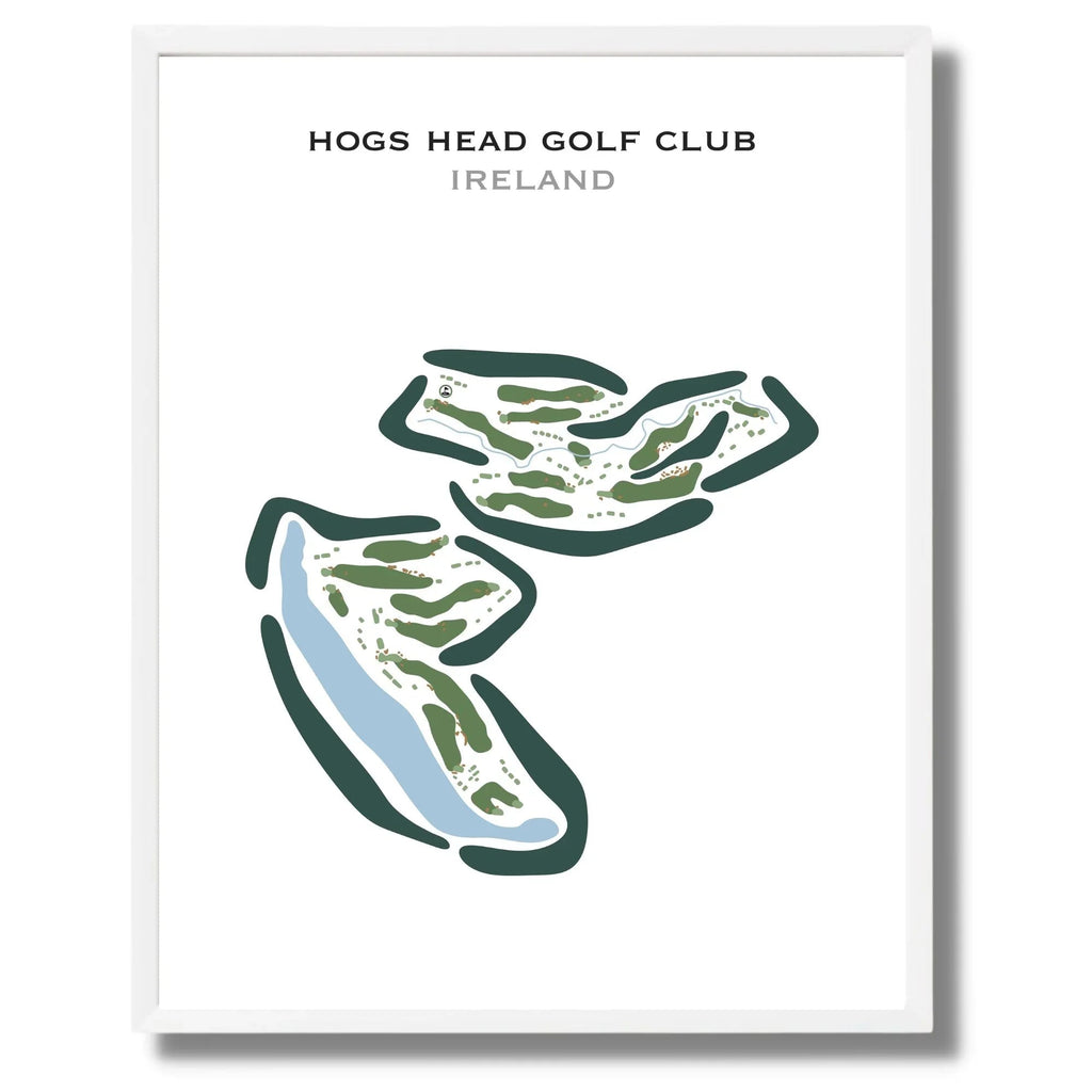Hogs Head Golf Club, Ireland - Printed Golf Courses