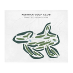 Keswick Golf Club, United Kingdom - Printed Golf Courses