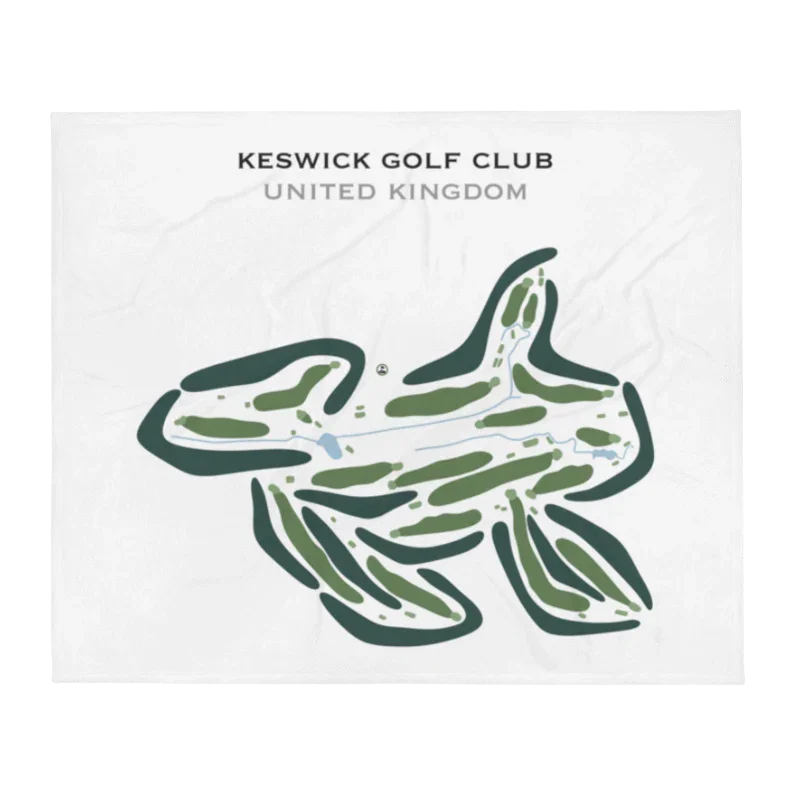 Keswick Golf Club, United Kingdom - Printed Golf Courses