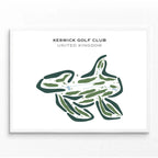 Keswick Golf Club, United Kingdom - Printed Golf Courses