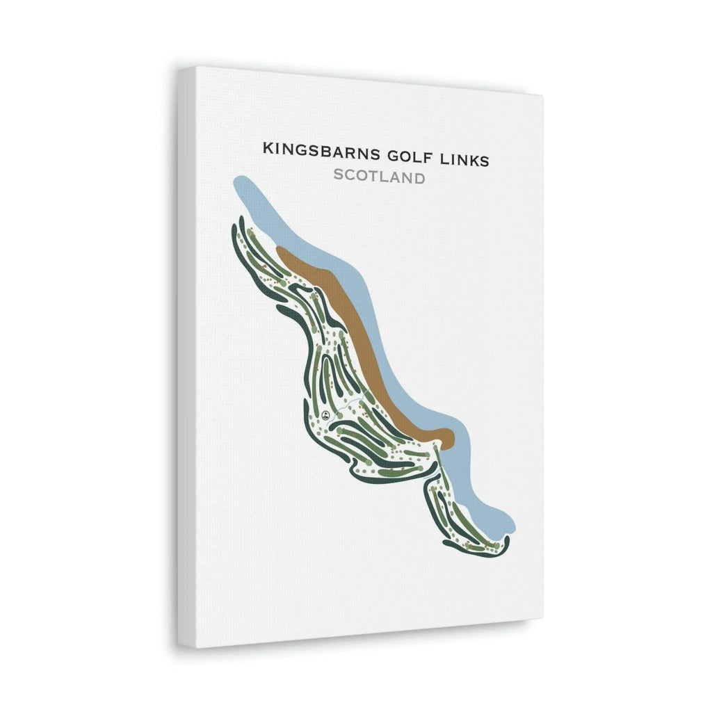 Kingsbarns Golf Links, Scotland - Printed Golf Courses - Golf Course Prints