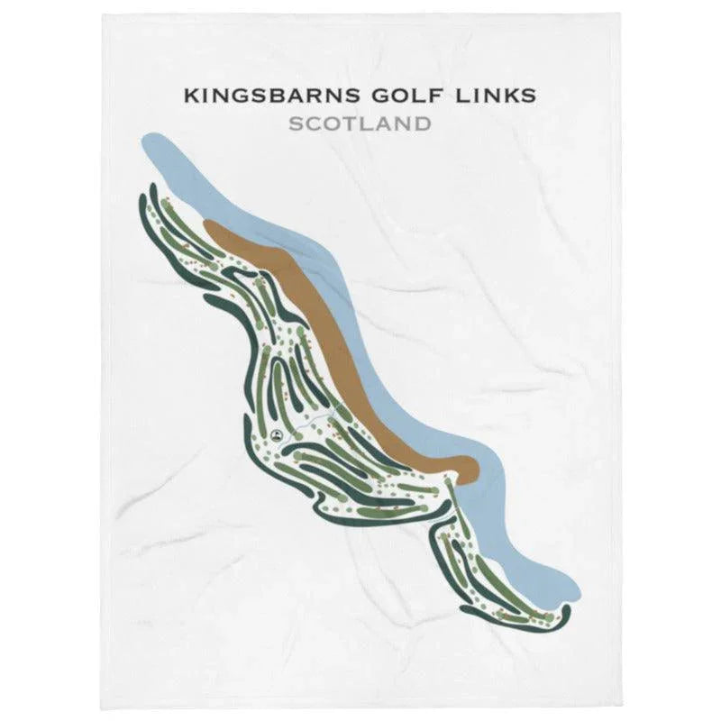 Kingsbarns Golf Links, Scotland - Printed Golf Courses - Golf Course Prints