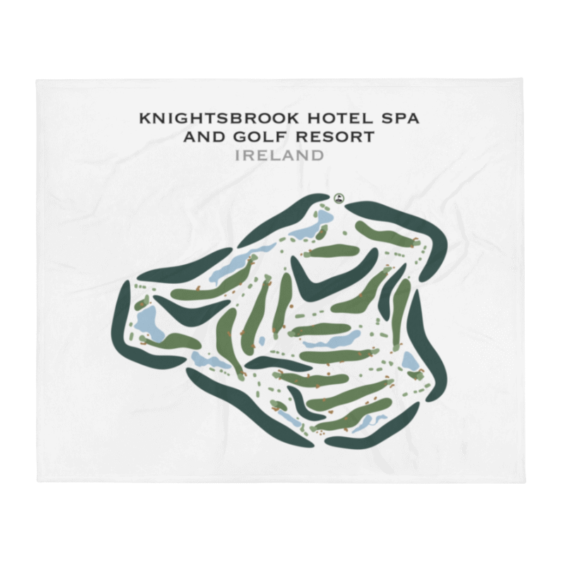 Knightsbrook Hotel Spa and Golf Resort, Ireland - Printed Golf Courses