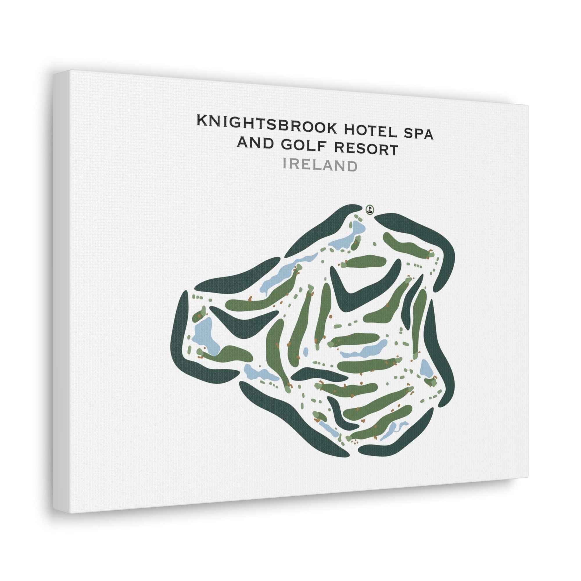Knightsbrook Hotel Spa and Golf Resort, Ireland - Printed Golf Courses