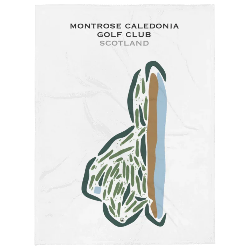 Montrose Caledonia Golf Club, Scotland - Printed Golf Courses
