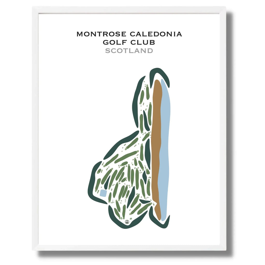 Montrose Caledonia Golf Club, Scotland - Printed Golf Courses