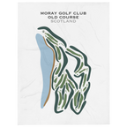 Moray Golf Club Old Course, Scotland - Printed Golf Courses