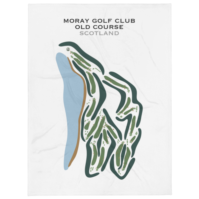 Moray Golf Club Old Course, Scotland - Printed Golf Courses