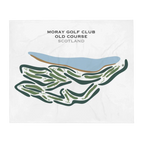 Moray Golf Club Old Course, Scotland - Printed Golf Courses