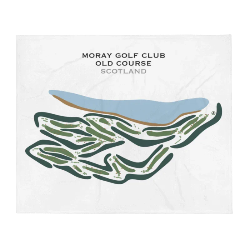 Moray Golf Club Old Course, Scotland - Printed Golf Courses
