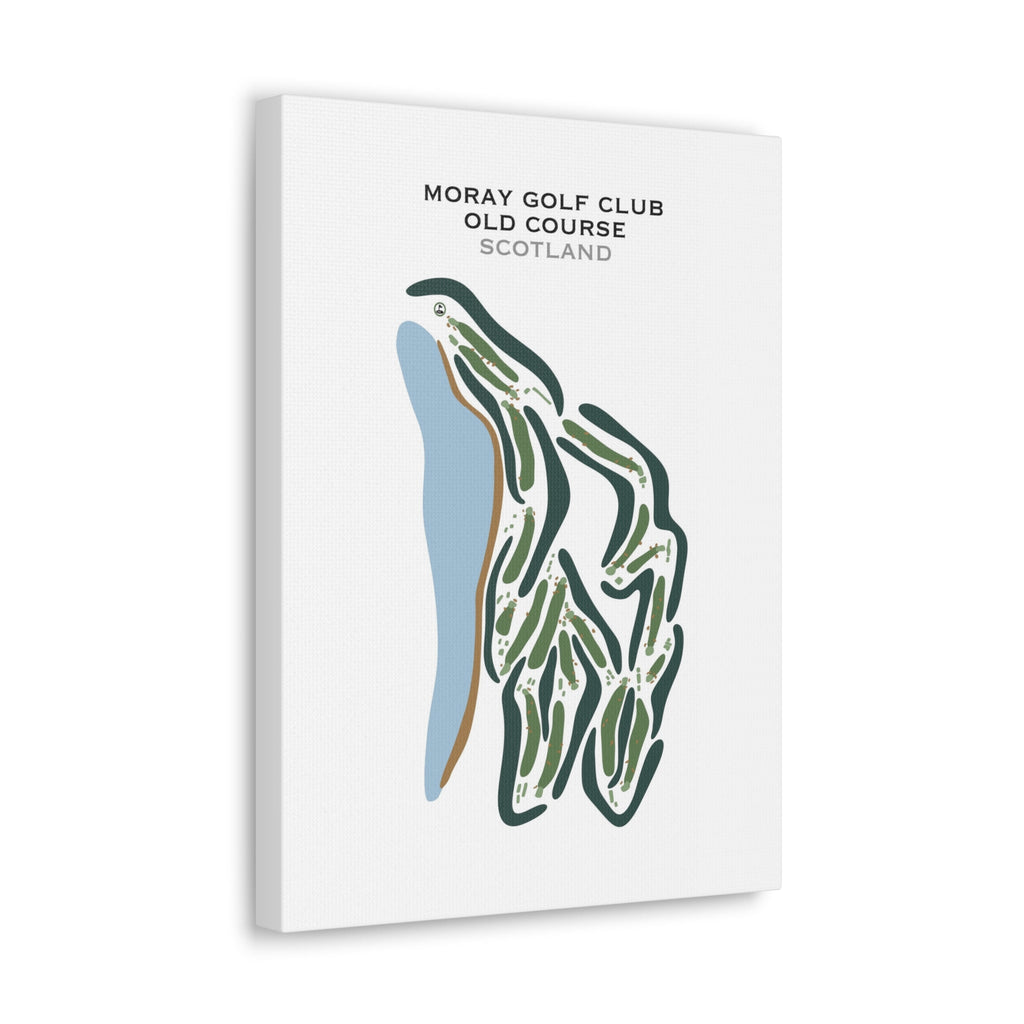 Moray Golf Club Old Course, Scotland - Printed Golf Courses